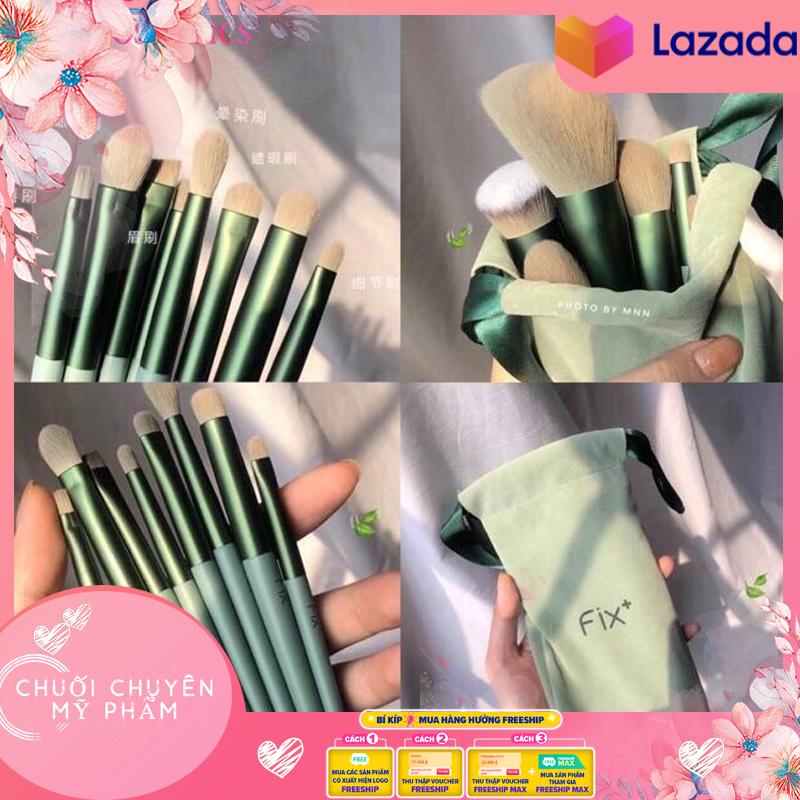 [HCM]Bộ Cọ Fix 13 Cây Cọ Trang Điểm Cơ Bản Mẫu Mới | ????̣̂ ????̣ ?????????? Đ????̂̉?? ?????? ???? ????̂?? ????̣̂?? Đ??̣?? ?????????? + Kèm túi vải [Mua lẻ với giá sỉ]