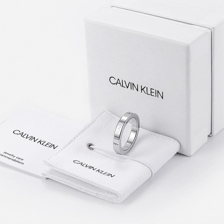 Nhẫn cặp đôi Calvin Klein Hook Ring - Nhẫn CK Authentic thẻ tag bill check Code - Daniel Store .