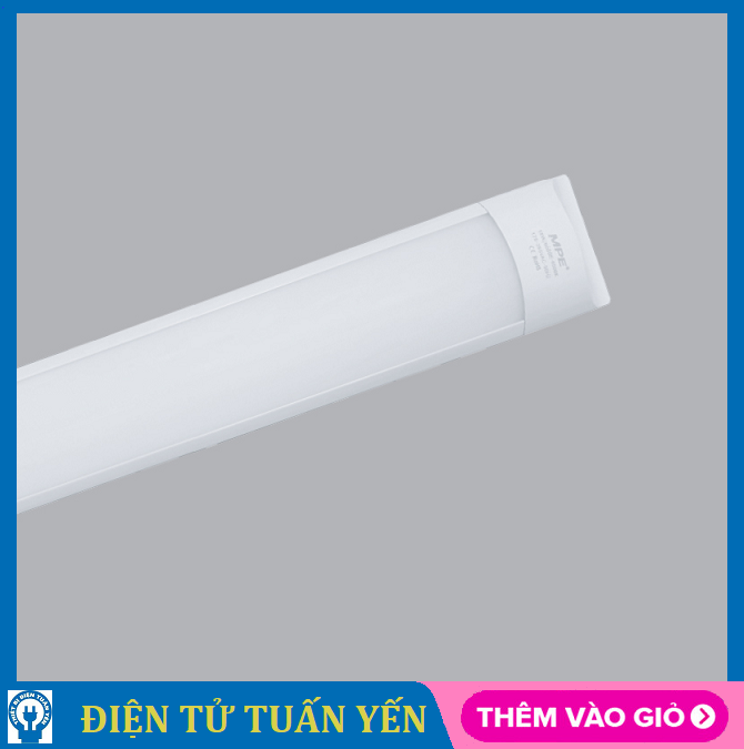 Đèn led bán nguyệt MPE BN2-18T công suất 18W chiều dài 60cm ánh sáng trắng - Hàng chính hãng