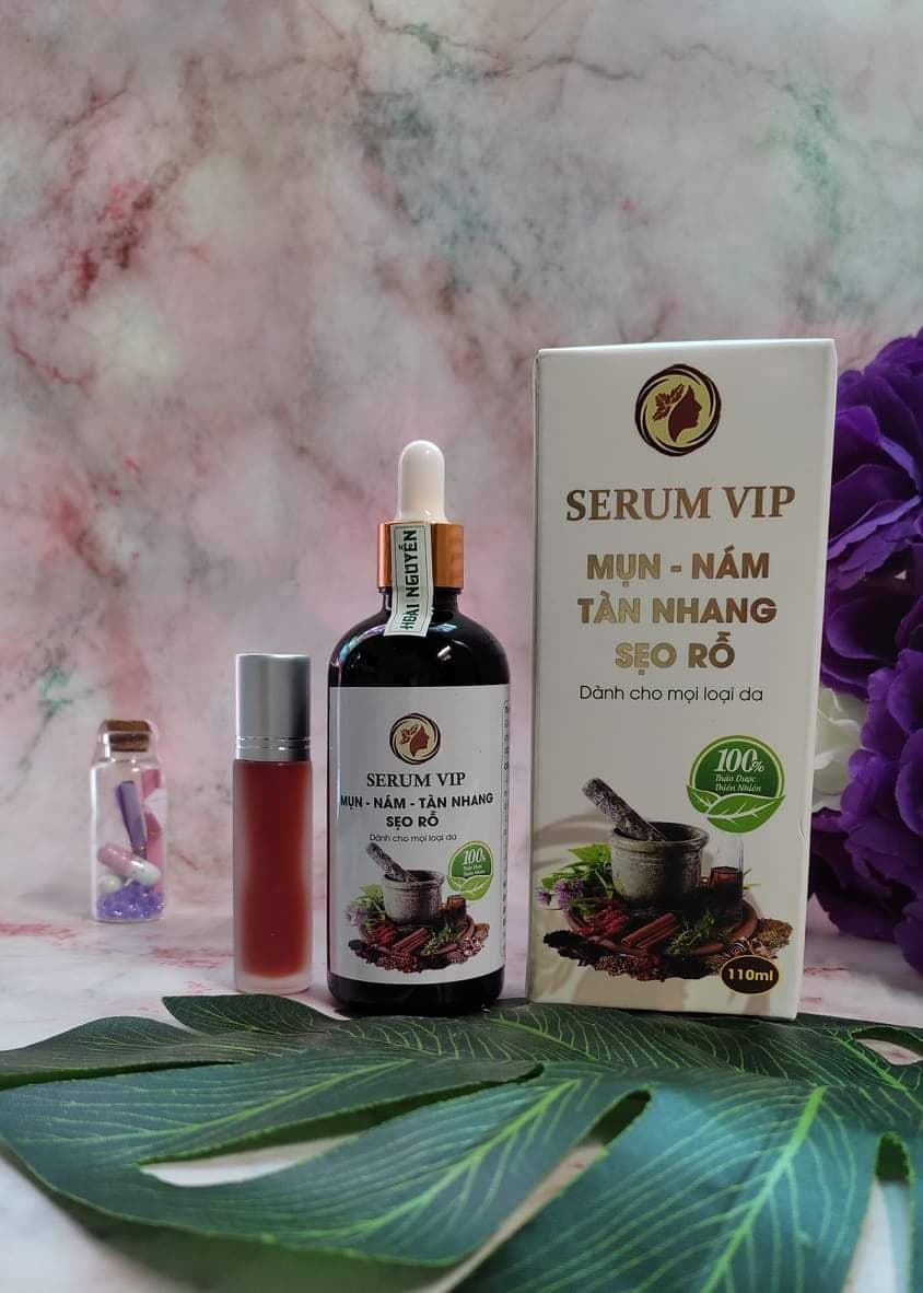 SERUM VIP MỤN - NÁM - TÀN NHANG SẸO RỖ 110ML