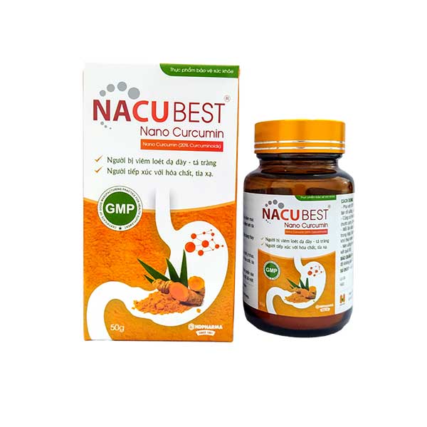 [Hcm]Nacubest 50G – 100% Nano Curcumin