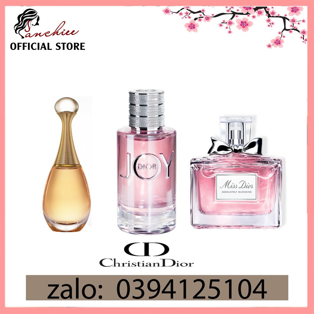 Nước hoa Nữ DIOR  tuyển chọn những mùi hương sang trọng khuyến rũ cho phái nữ