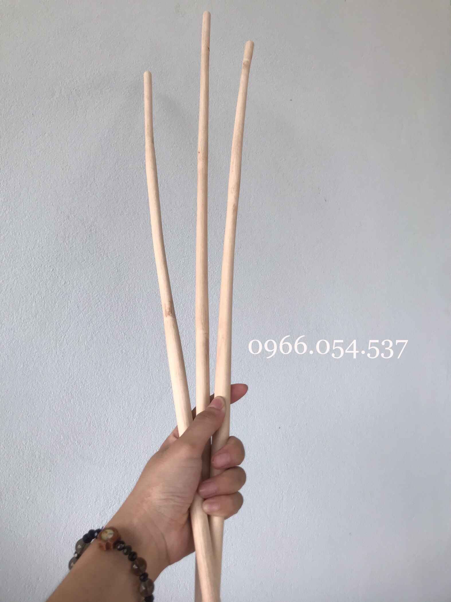 Que mây lớn dài 80cm dẻo dai đường kính 12mm đến 14mm - Cây Roi Mây lớn 12 li đến 14 li