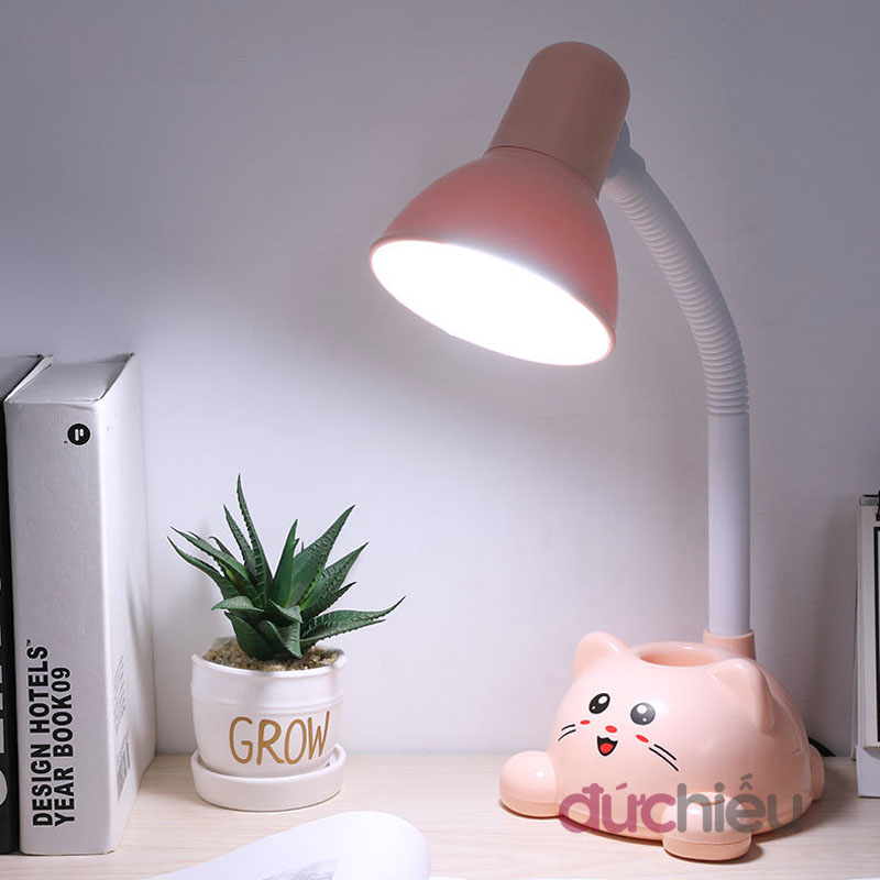 [ BH 12 tháng ] Đèn học để bàn học sinh nhiều màu dùng chuôi đèn E27 – Đức Hiếu Shop