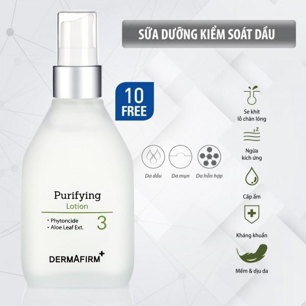 Sữa Dưỡng Kiểm Soát Dầu Dành Cho Da Dầu Mụn Purifying Lotion Dermafirm