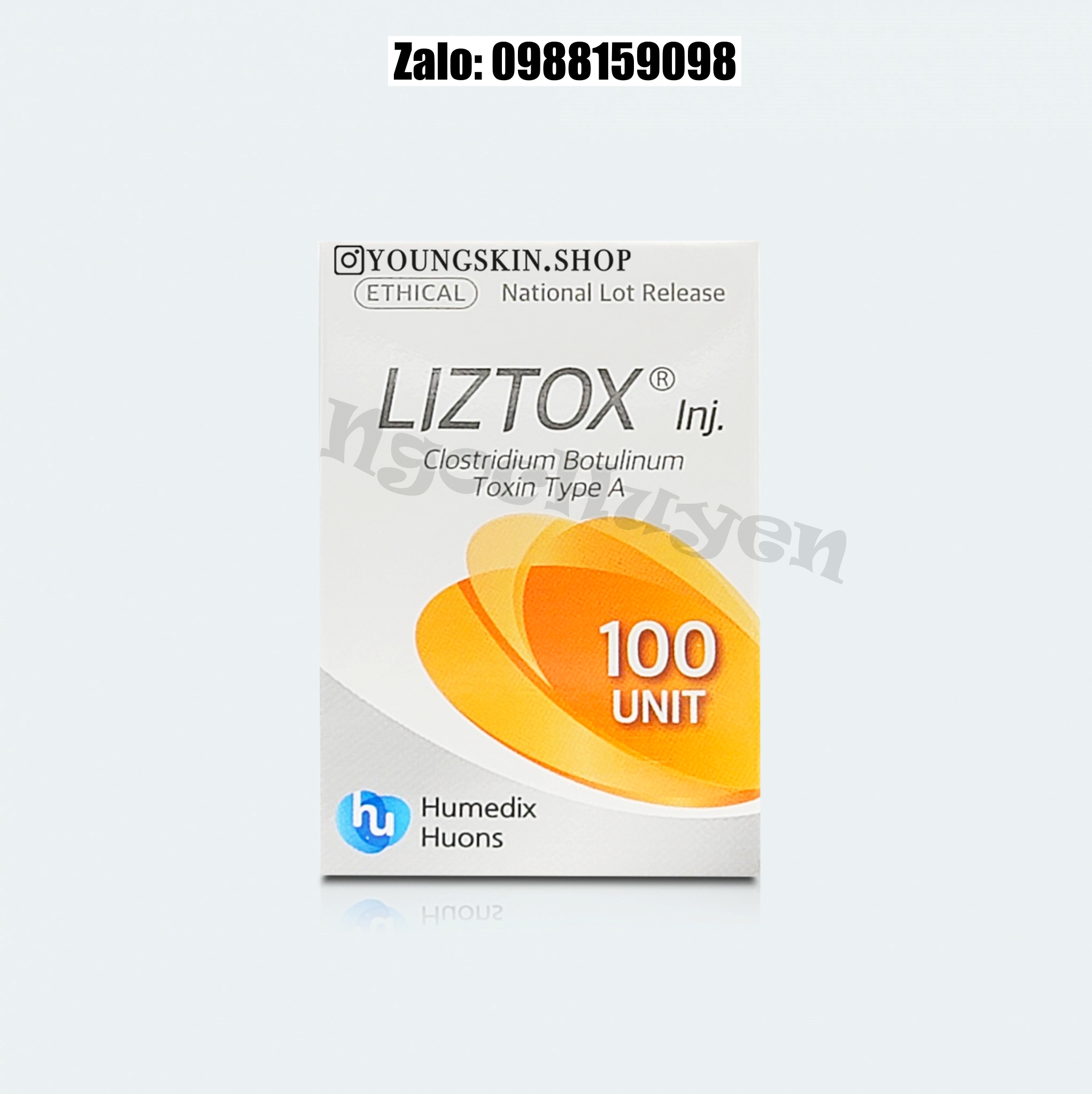 Botox Liztox 100U - Botox100 - Botox Hàn Quốc - Botox Chính Hãng - Thon gọn hàm