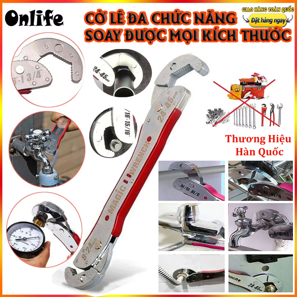 Cờ lê 2 đầu xoay thông minh cờ lê vạn năng magic wrench 9-45mm chính hãng bộ cờ lê mỏ lết thông minh 48 trong 1. Cờ lê đa năng nhật bản Magic Wrench 9-45mm cà lê mỏ lết thông minh 8 đầu xoay.