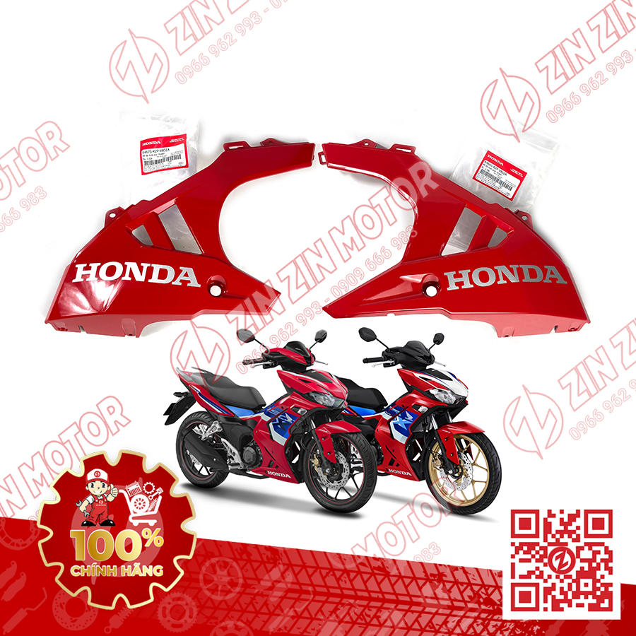 Ốp Bảo Vệ Chân Yếm Dưới Mỏ Cày Winner X V3 2022+ Trái Phải 64670-K2P-V60ZD 64660-K2P-V60ZD Chính Hãn