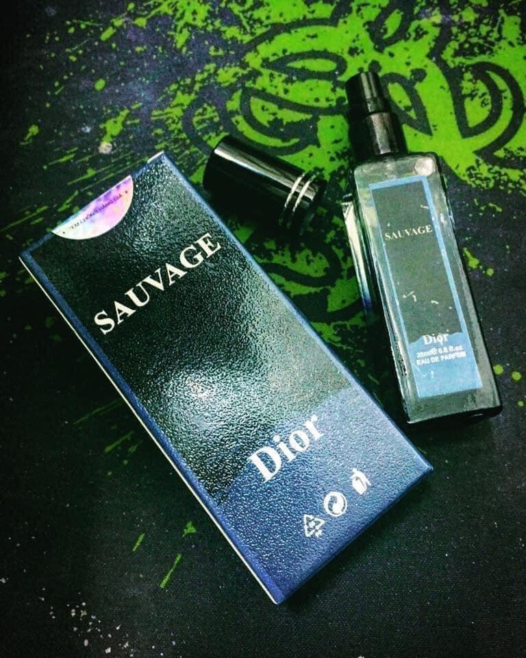 [Hcm]Nước Hoa Mini Pháp Hparfum Dior Sauvage Dạng Xịt 25Ml