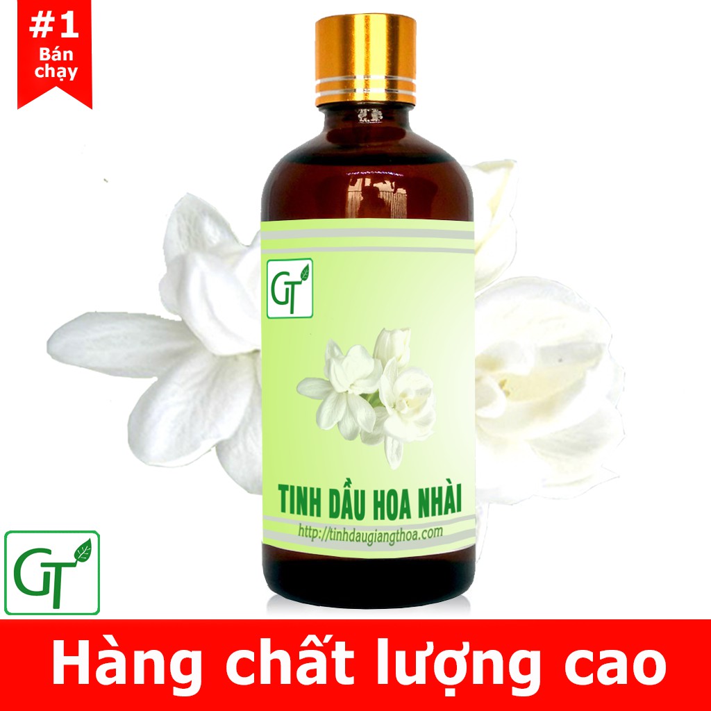 Tinh Dầu Hoa Nhài Tự Nhiên Nguyên Chất - Chai 10 - 100Ml Xông Phòng Treo Xe - Hương Thơm Nhẹ Nhàng Thơm Lâu