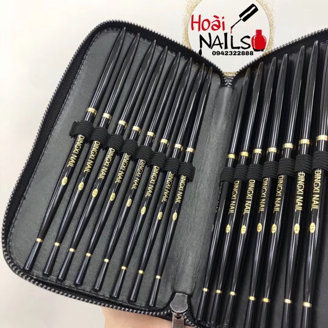 Set Cọ Nhật Dingxi 15C Phụ Kiện Nail