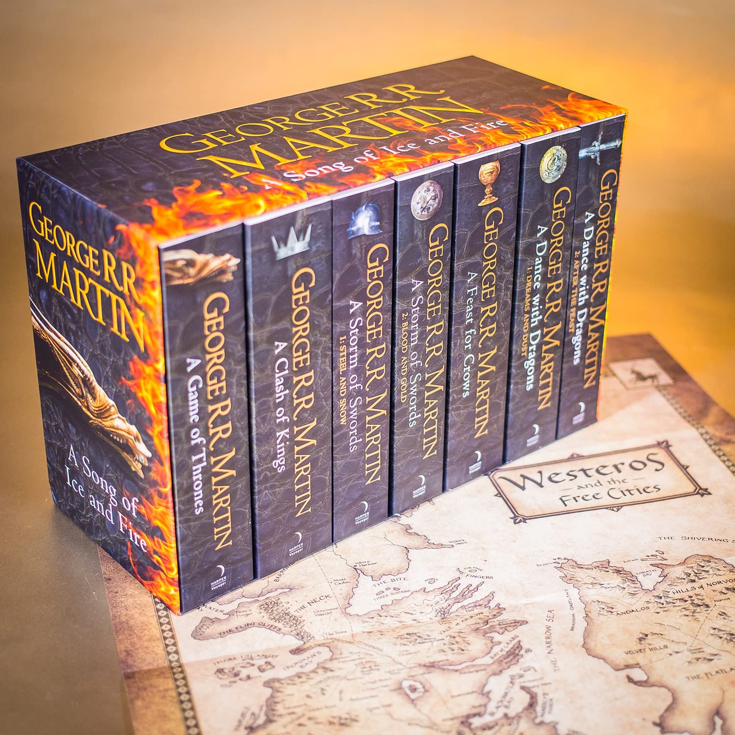Box Set A Song Of Ice And Fire: A Game Of Thrones - 7 Volumes