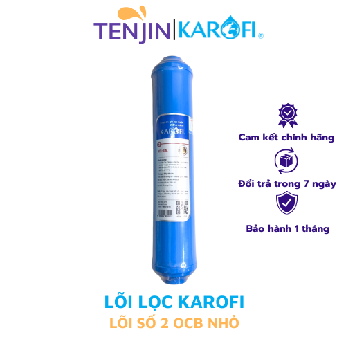 Lõi  lọc nước Karofi lõi số 2 OCB nhỏ dùng cho máy lọc nước Karofi model N-E118 N-E119/A N-E119/U N-