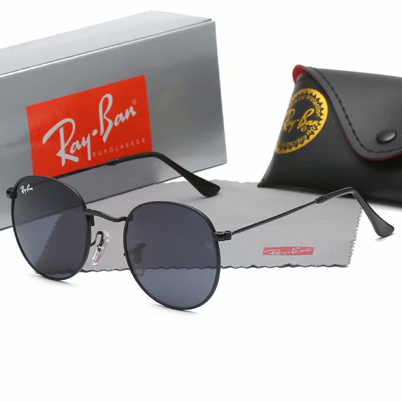 Ray-ban glasses Thời trang RAY BAN nam nữ kính râm gương Vintage hàng không thí điểm kính râm Kính phân cực bán kính râm thể thao rayban sunglasses RB3447