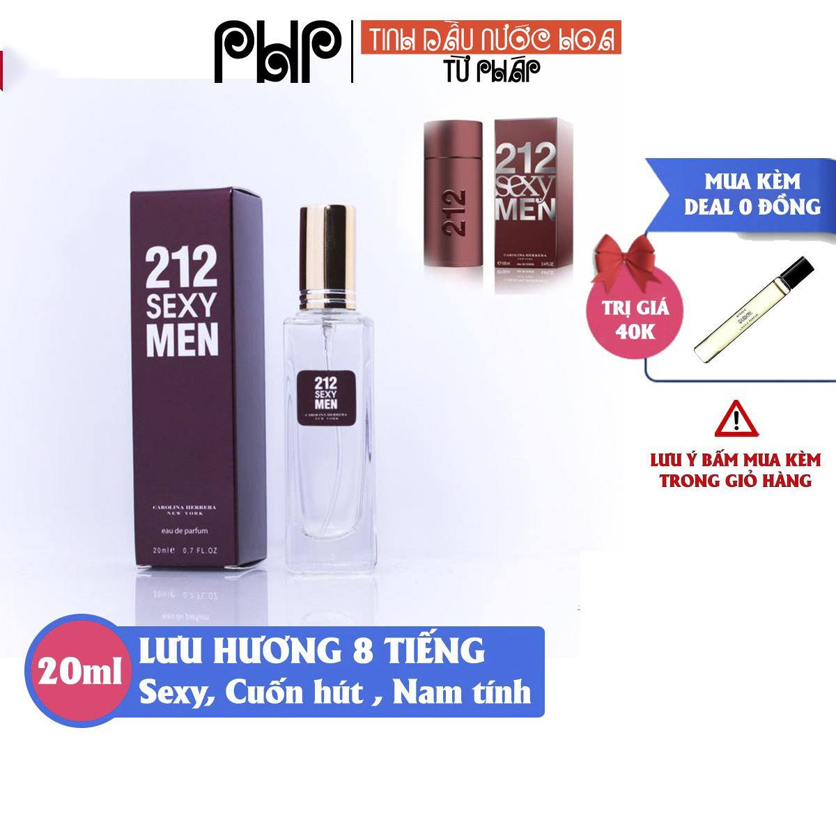 [Lưu Hương 8 Tiếng] Nước Hoa Nam Nữ 5D 20Ml Tổng Hợp 20 Mùi Hàng Cao Cấp Chiết Mini Nhỏ Gọn Mang Đi Khắp Nơi