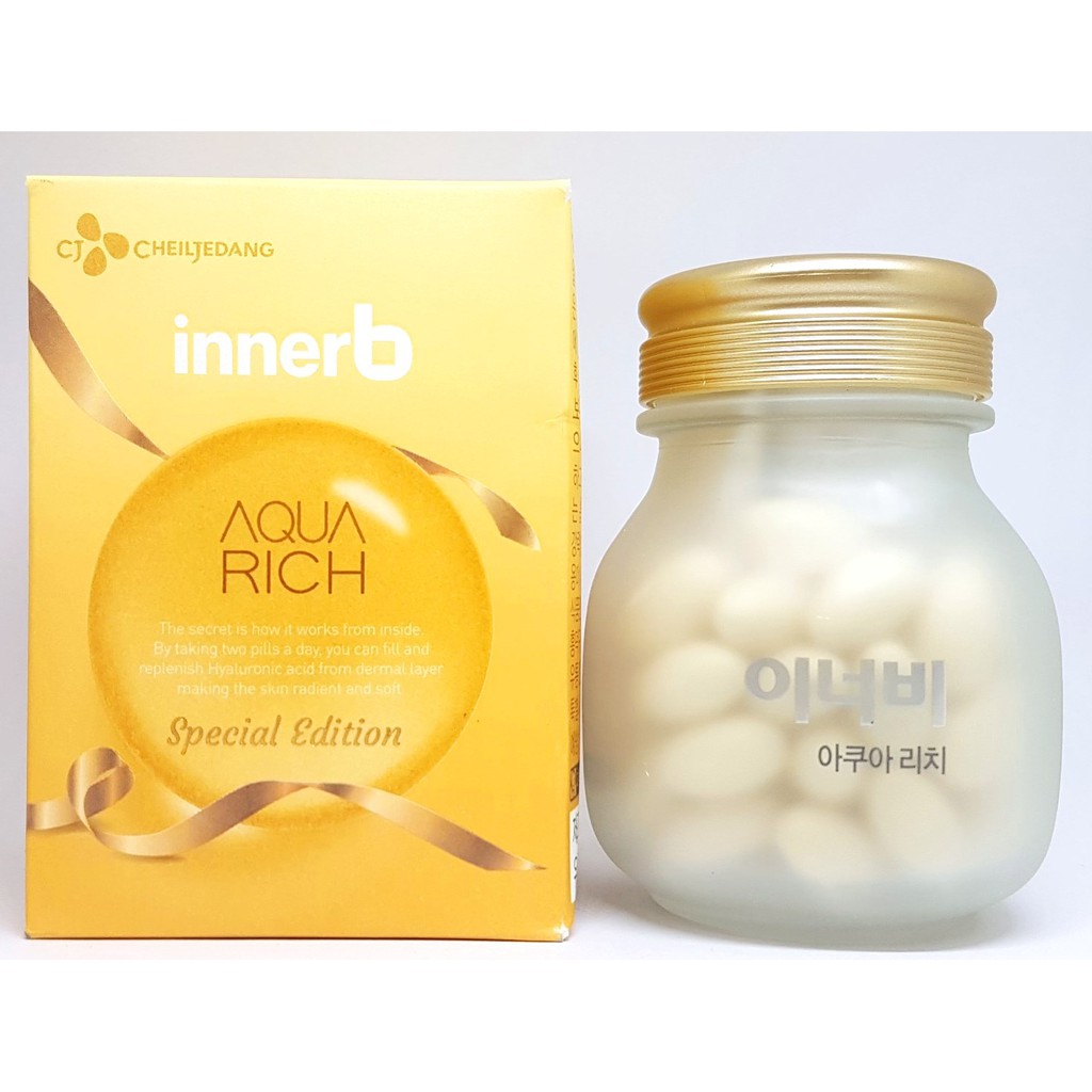 [Chính Hãng] Viên Uống Cấp Nước Aqua Rich - Inner B Loại 70 Viên