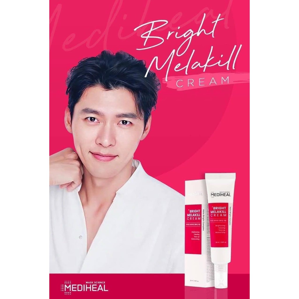 KEM TRỊ N.Á.M DƯỠNG TRẮNG MEDIHEAL - MEDIHEAL BRIGHT MELAKILL CREAM