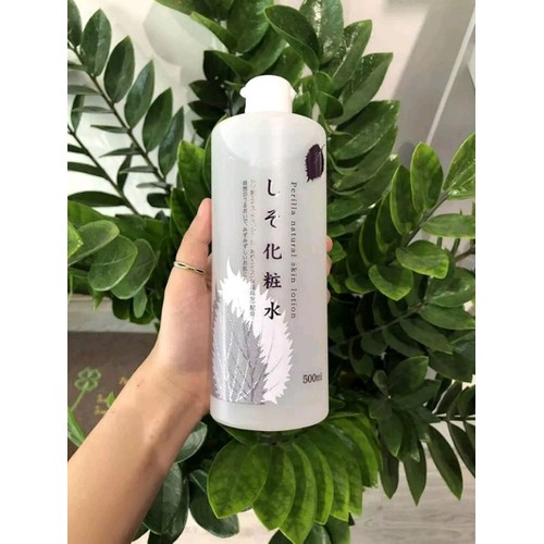 Nước Hoa Hồng Dưỡng Trắng Tía Tô Dokudami Chinoshio 500Ml Nhật Bản