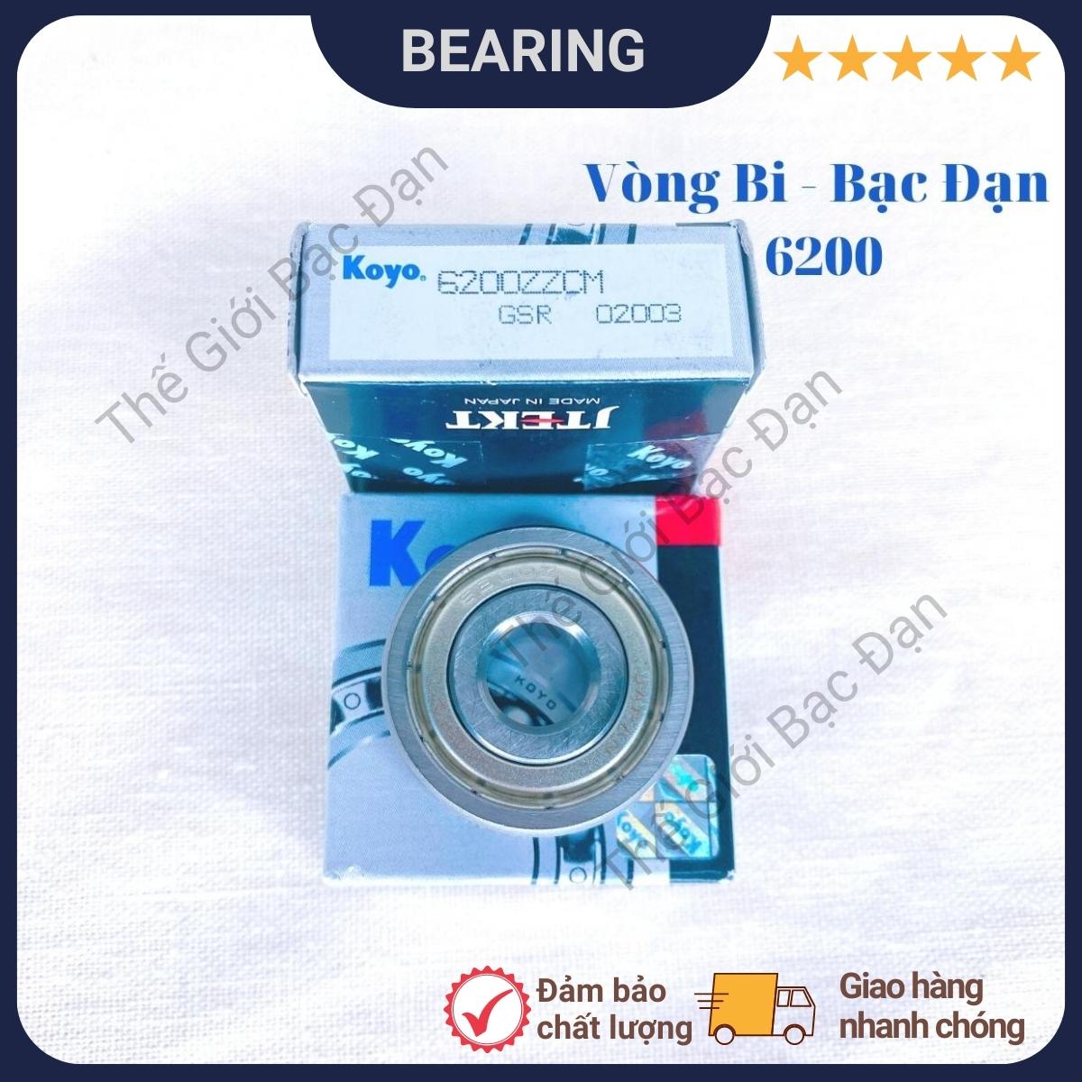 Vòng bi bạc đạn 6200 6201 6202 6203 6204 6205 6206 6207 ZZCM KOYO -Thế Giới Bạc Đạn