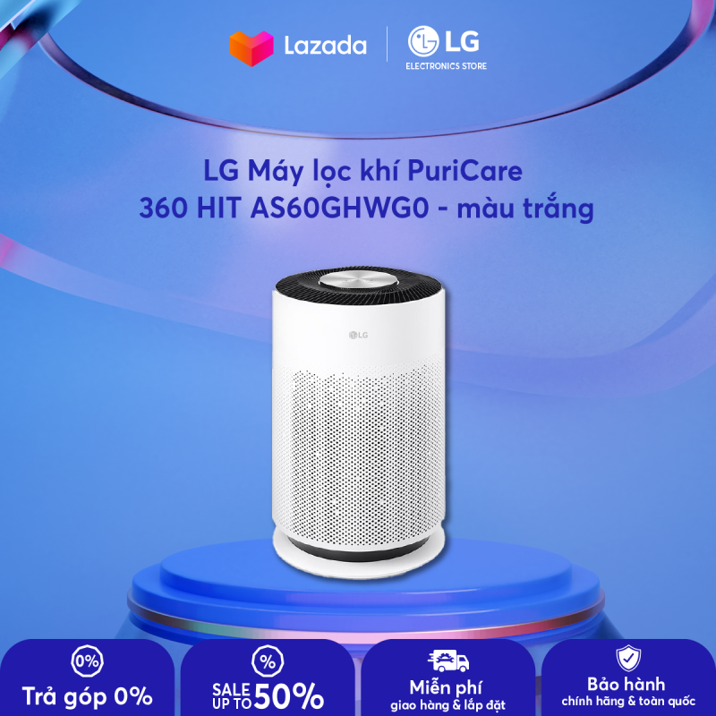 Máy lọc không khí LG Puricare 360 Hit AS60GHWG0 60m2
