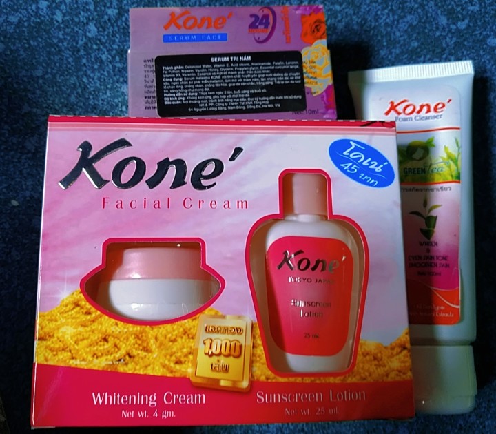 [Chính Hãng] Combo Nám Kone(Kem+Serum+Srm)