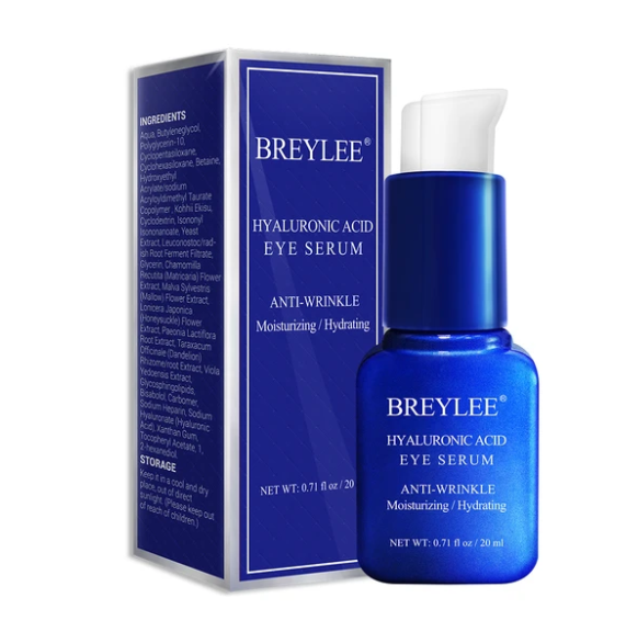 [Hcm]Breylee Serum Mắt Dưỡng Ẩm Dưỡng Da Giảm Bọng Mắt Làm Sáng Căng Mịn Phục Hồi Da Hyaluronic Acid Eye Serum Eye Care Eye Cream Skin Care Eye Bags Moisturizing Dark Circles Firming 20Ml