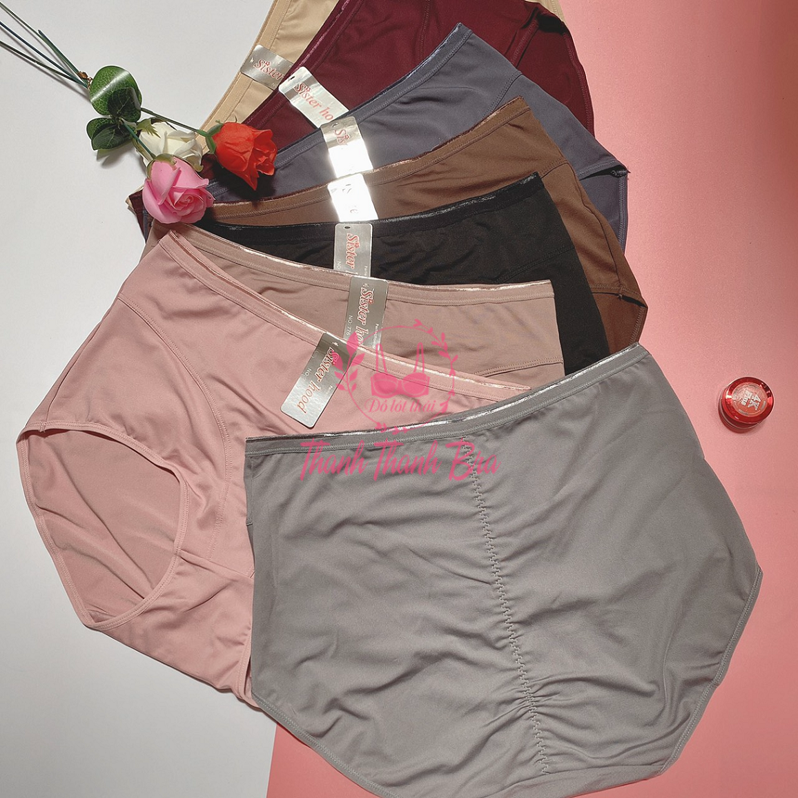 Quần lót Big size siêu to cho người mập Sisterhood 776  chất thun lạnh co giản tốt