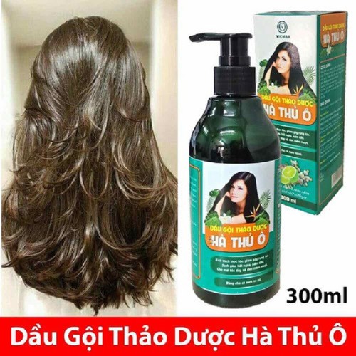 [HCM]DẦU GỘI THẢO DƯỢC HÀ THỦ Ô BỒ KẾT SẢ CHANH
