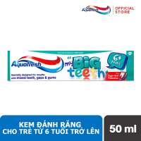 Bộ 3 Kem đánh răng Aquafresh Big Teeth 50ml - Dành cho trẻ từ 6 tuổi