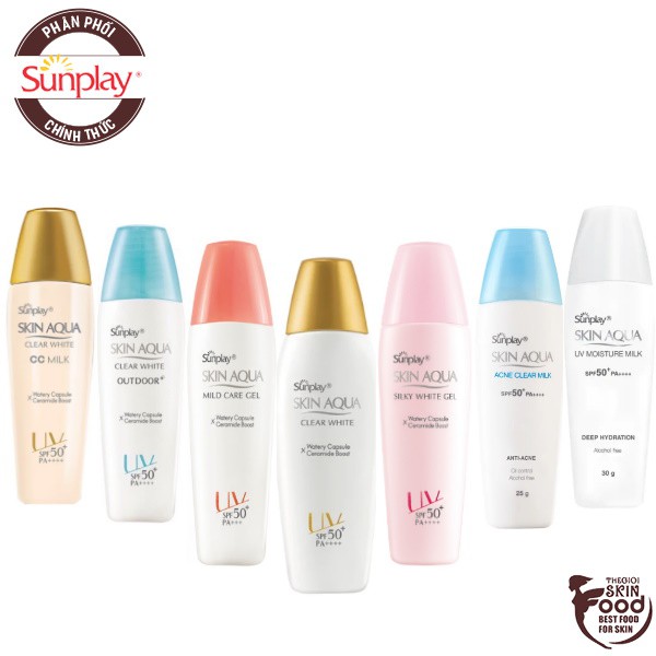 Sữa Chống Nắng Dưỡng Da Sunplay Skin Aqua SPF50+/PA++++