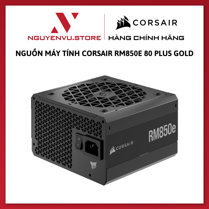 Nguồn máy tính Corsair RM850 / RM850e ATX 3.0 / RM850x Shift 850W 80 Plus Gold Full Modular - Hàng C