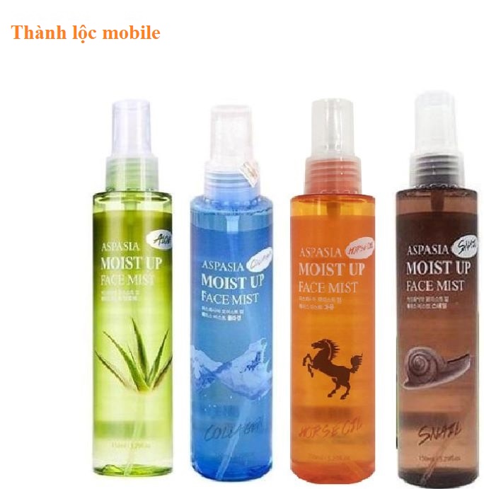 [Hcm]Xịt Khoáng Thần Thánh Từ Hàn Quốc Xịt Khoáng Aspasia Moist Up Face Mist 150Ml Của Hàn Quốc Giup Da Snag Mau Chong Lao Hoa Duong Da Da Sang Mau Khong Bat Nang Gia Re Hang Chuan Chat Luong Tot