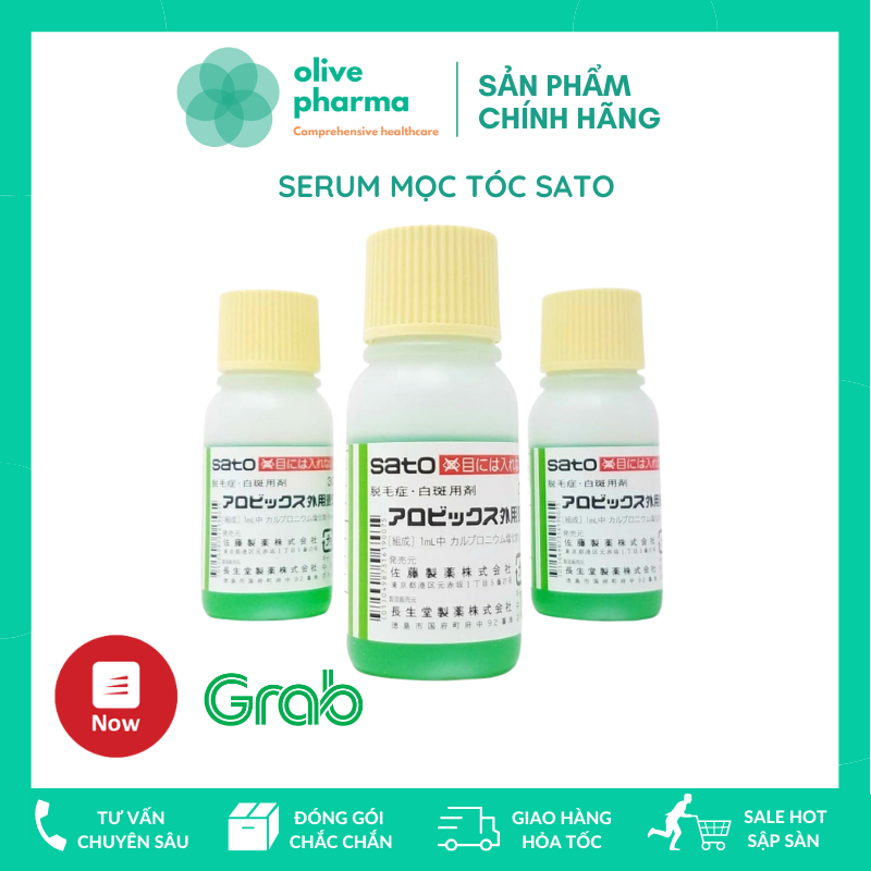 Thảo Dược Mọc Tóc Sato 30Ml Nhật