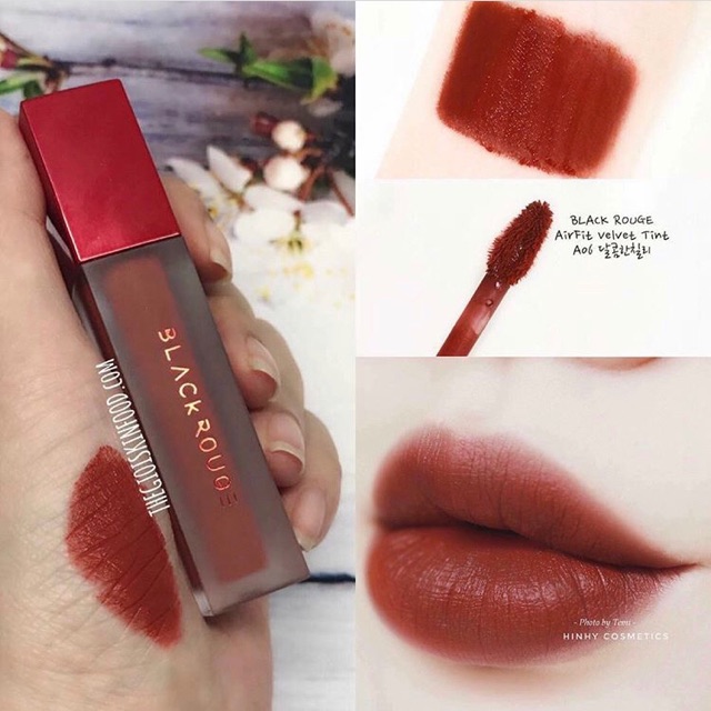 SON BLACK ROUGE MÀU 06 ĐỎ NÂU