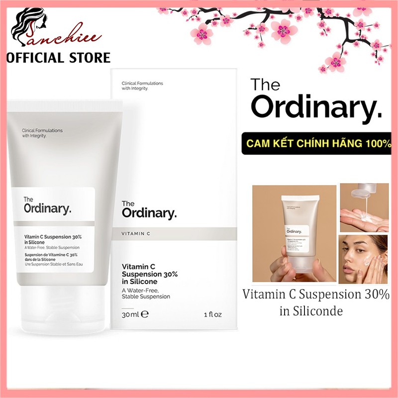 Kem Dưỡng Trắng Da Mờ Thâm The Ordinary Vitamin C Suspension 30% In Silicone