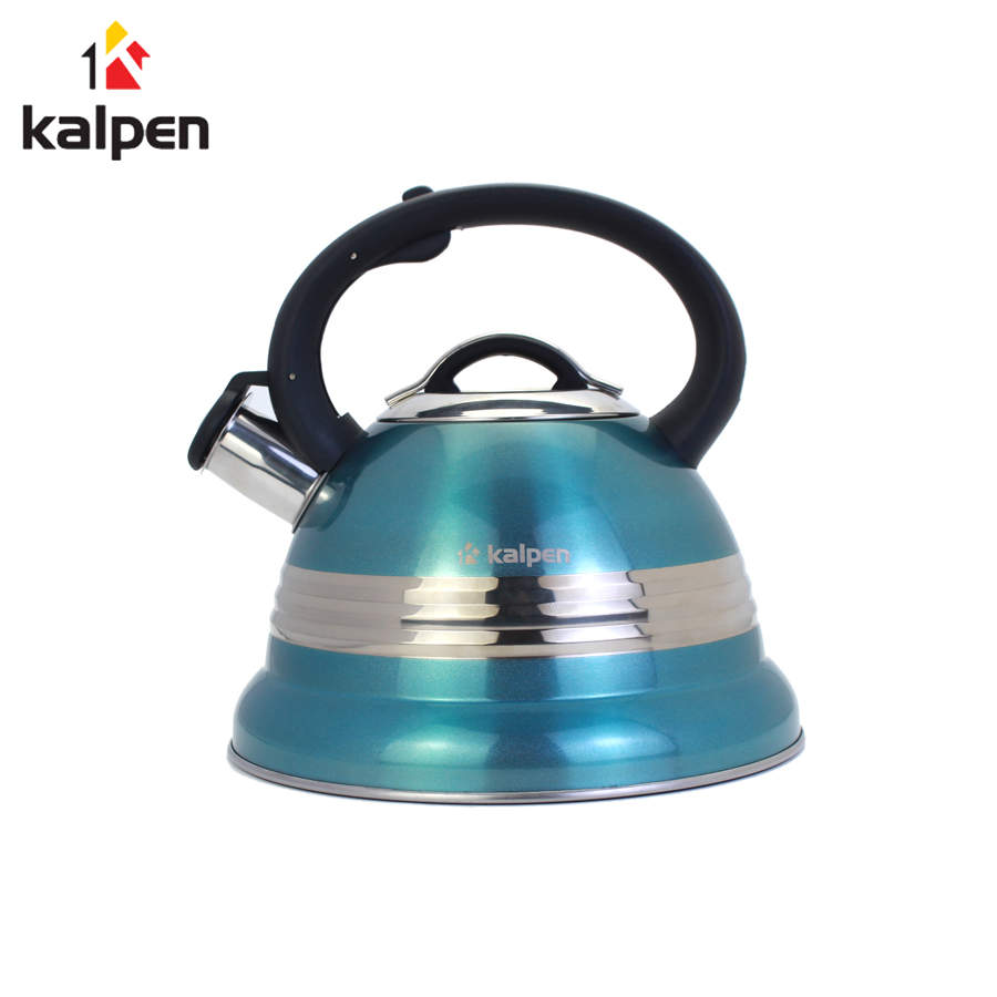 Ấm đun nước Inox 304 cao cấp Kalpen KK01/KK02 dung tích 2.5L dùng bếp từ chuẩn Đức - Hàng chính hãng bảo hành 5 năm