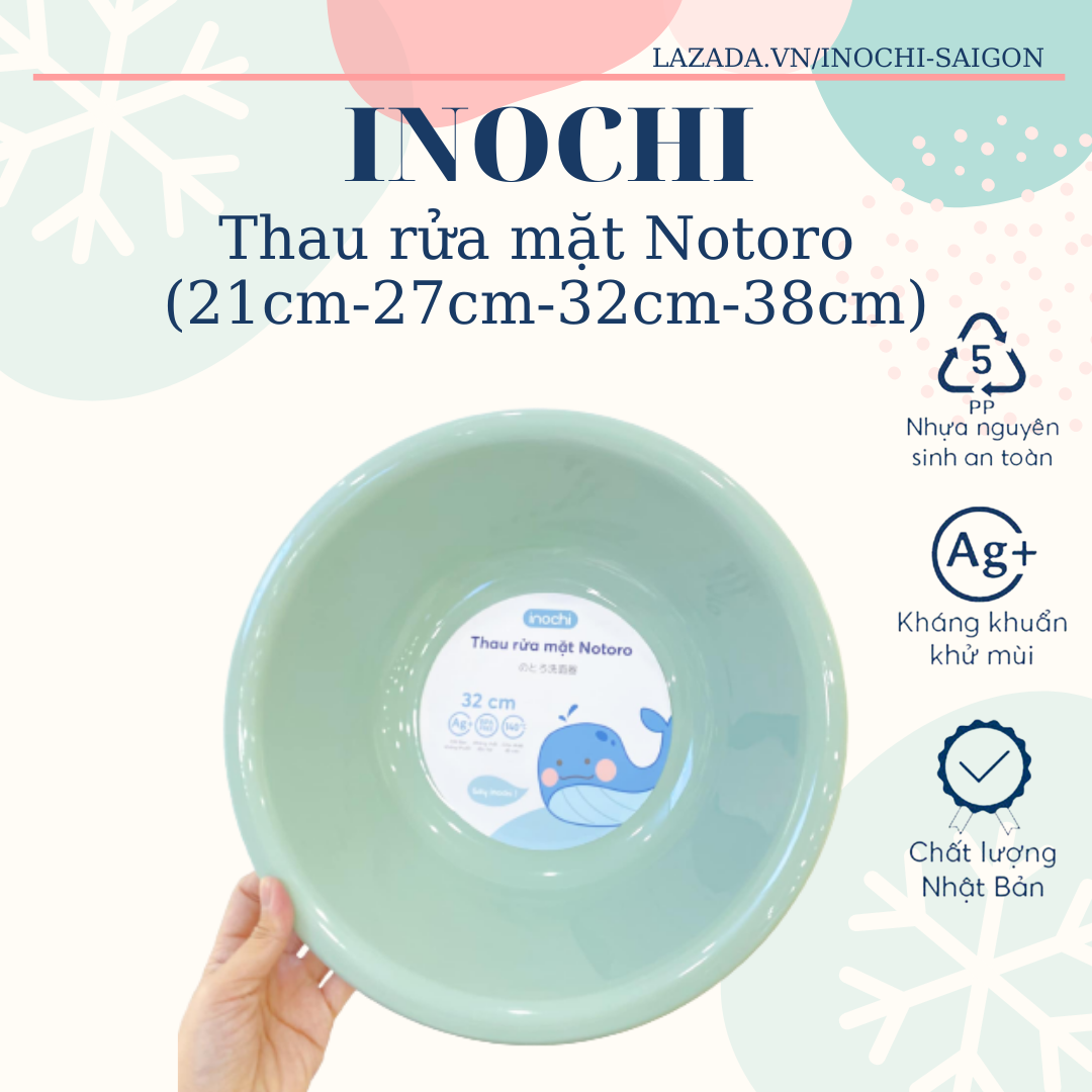 Thau rửa mặt Inochi Notoro (size 21cm-27cm-32cm-38cm)
