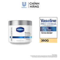 [MỚI] Kem Tuyết Ủ Trắng Vaseline Pro Derma 7% Nia-Ceramide / Ủ Ẩm Sâu Đa Tầng 72H Da Ẩm Mịn 360G Phù Hợp Cho Da Khô & Nhạy Cảm