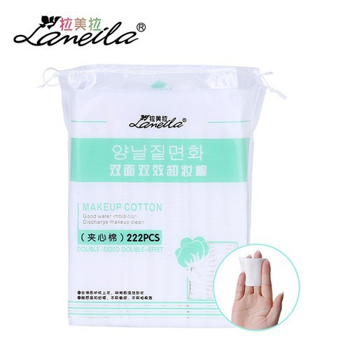 Bông Tẩy Trang Laneila túi 222 miếng HD365