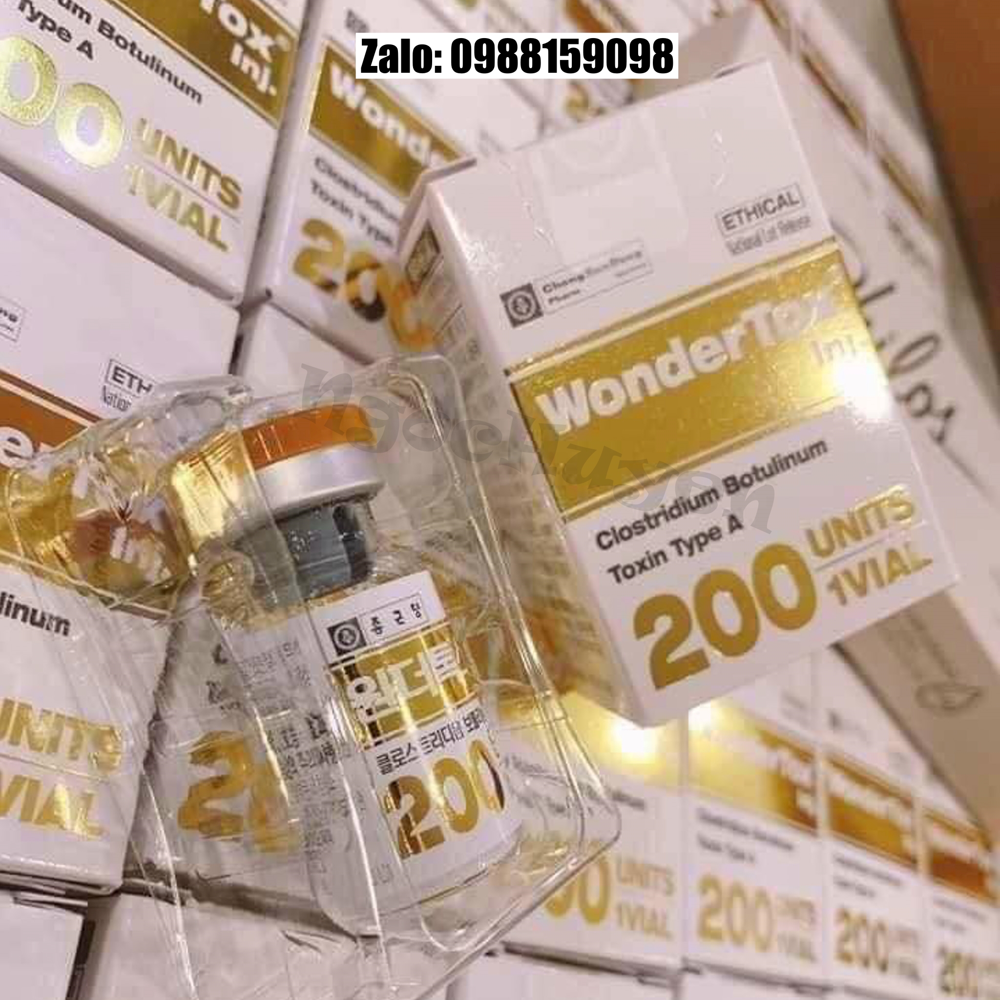 Botox Wondertox 200Units - Botox200 - Botox Hàn Quốc - Botox Chính Hãng - Thon gọn hàm