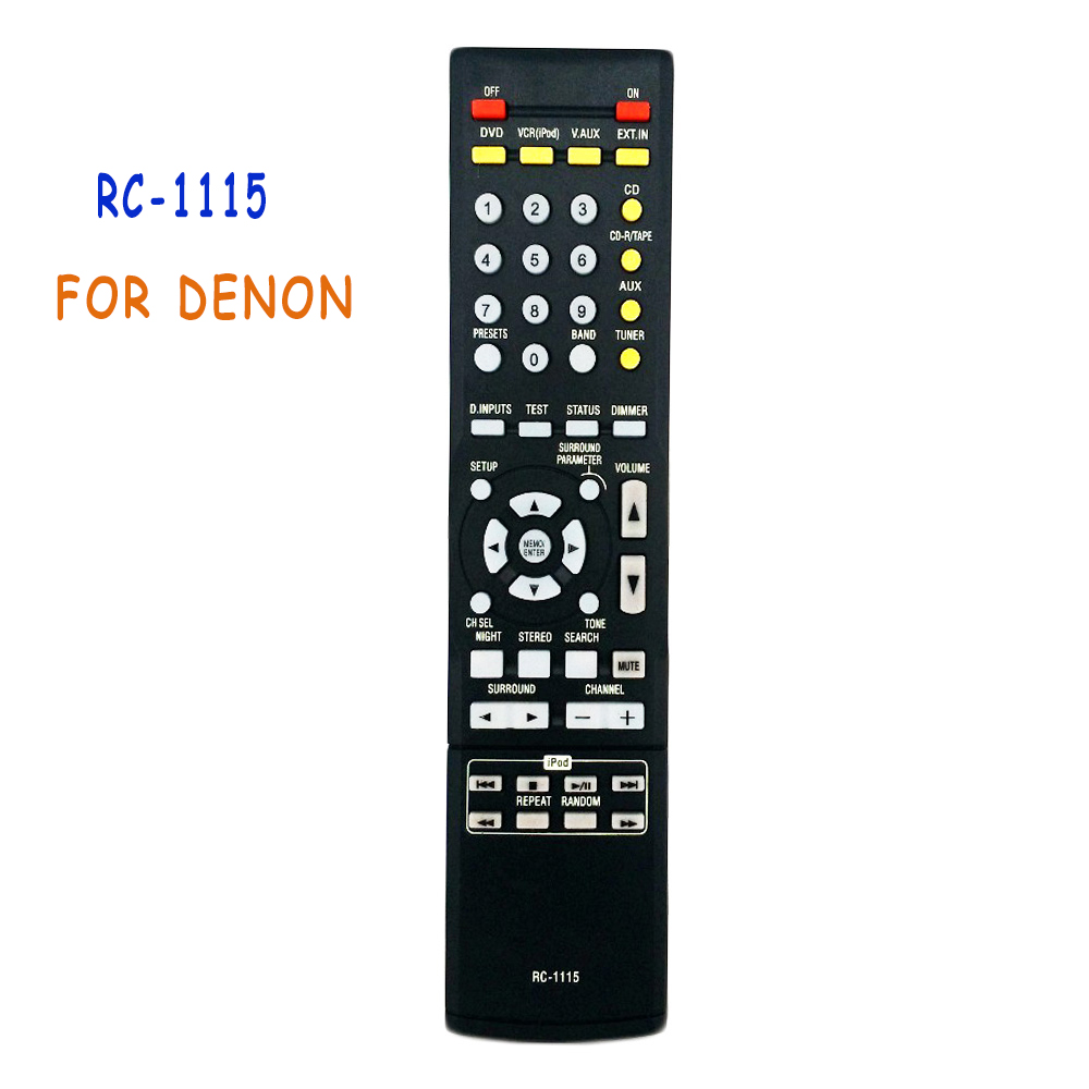 New Remote Control For DENON RC-1115 AVR-390 AVR930 AVR-391 AV Receiver AVR-590 AVR-1610 AVR-1604 AV