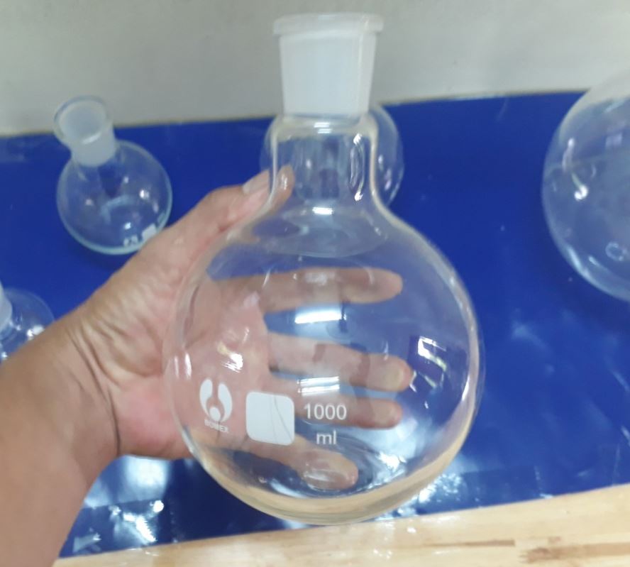 Bình Cầu Đáy Bằng Cổ Nhám 1000Ml