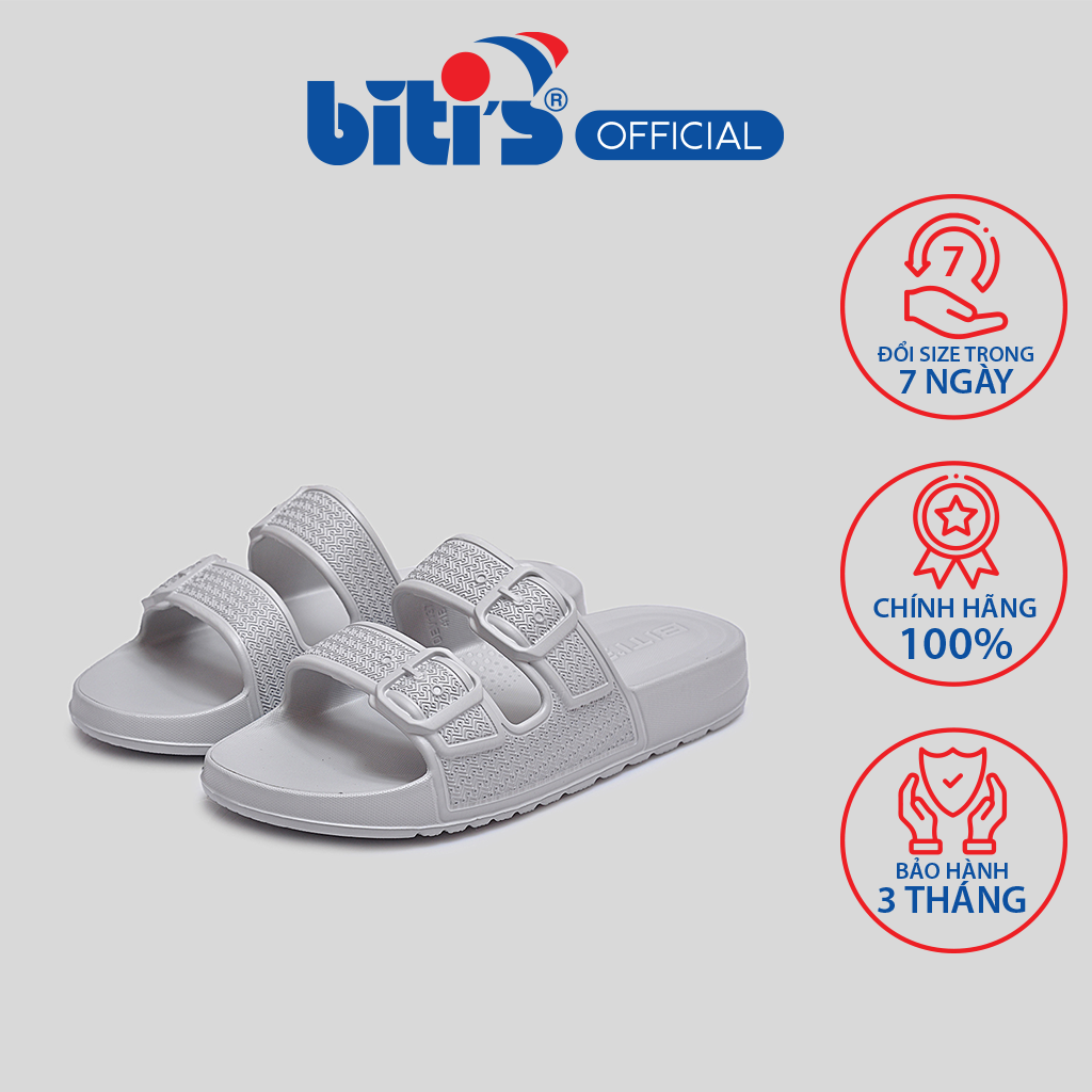 Dép Eva Phun Bitis Nam Màu Xám Lợt BEM002300XAL