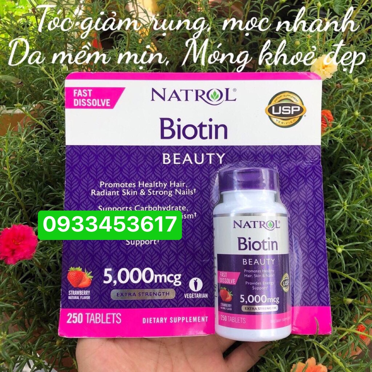 [Hcm]Biotin Beauty Hàng Mỹ Có Bill