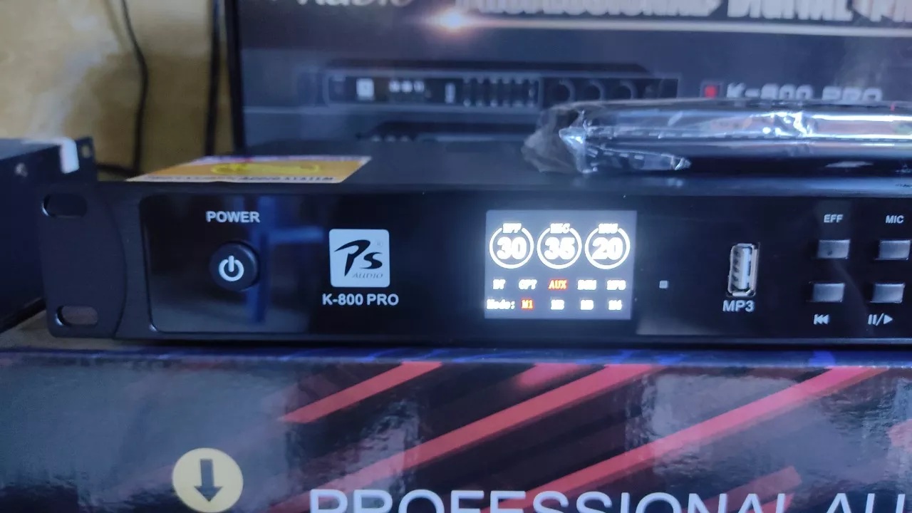 Vang số PS audio K800 pro ( Đã cân chỉnh sẵng 4 chế độ ) - hàng chính hãng - tặng 2 dây canon - Gia 