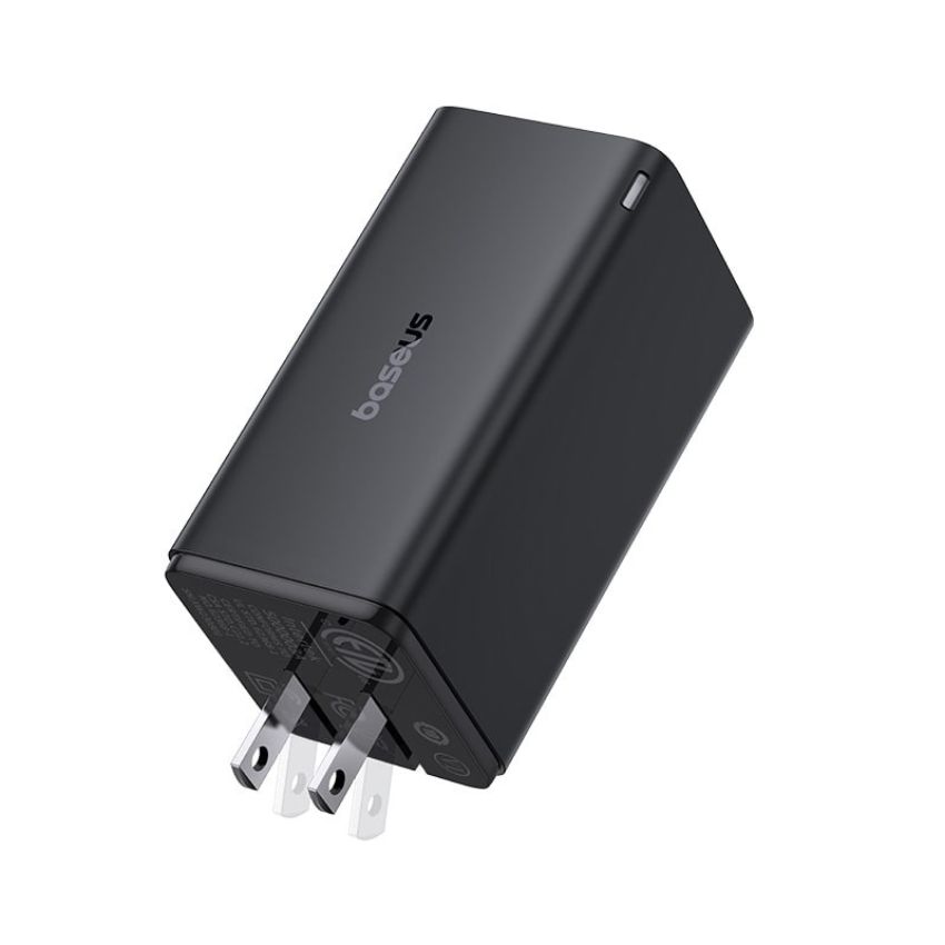 Bộ sạc nhanh OS-Baseus GaN6 Pro Fast Charger 2C+2U 100W (Kèm cáp C to C 100W 1m) P10162704113-00