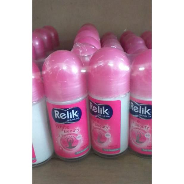 Lăn Khử Mùi Relik Lớn 50Ml