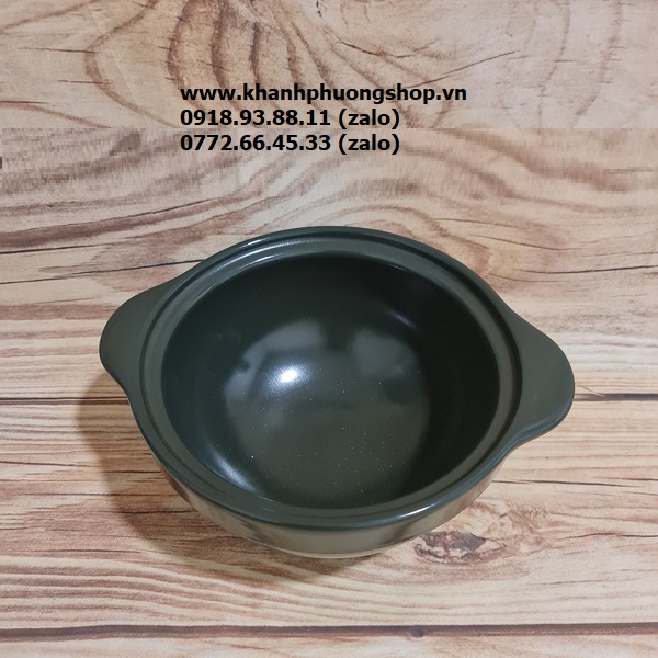 nồi đất kho thịt sứ Minh Long - nồi đất kho thịt
