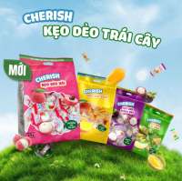 Kẹo Dẻo Cherish Vị Vải Vị Sầu Riêng Vị Măng Cụt Vị Xoài Gói 275G Lai Phú