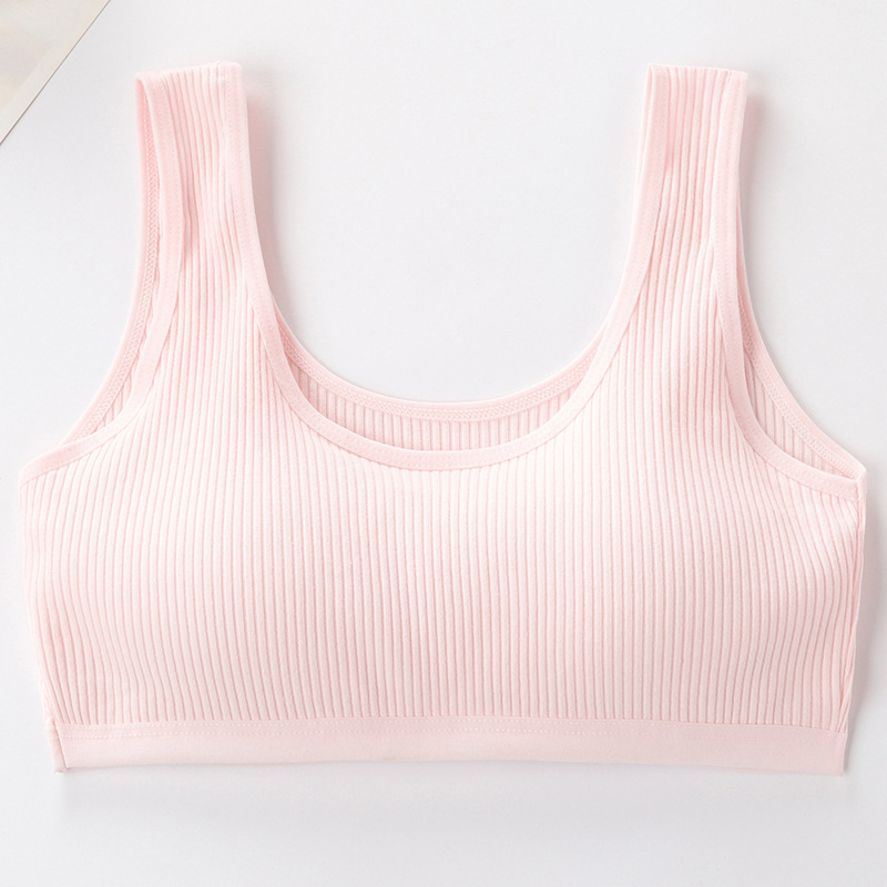 Áo ngực nữ áo lót nữ học sinh cấp 1 cấp 2 cấp 3 kiểu bra thể thao chất cotton tăm cao cấp Lá Bralett